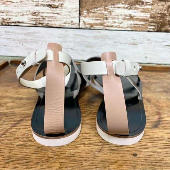 VINCE. Crete Multicolor Leather Strappy Gladiator Thong Sandals Size 8.5 EUC - Picture 10 of 12